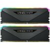 RAM CORSAIR CMN16GX4M2Z3600C16 VENGEANCE RGB RT BLACK 16GB (2X8GB) DDR4 3600MHZ DUAL KIT
