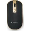 GEMBIRD MUSW-4B-06-BG WIRELESS OPTICAL MOUSE BLACK-GOLD