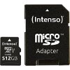 INTENSO 3423493 512GB MICRO SDXC UHS-I PREMIUM CLASS 10 + SD ADAPTER