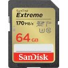 SANDISK SDSDXW2-064G-GNCIN EXTREME PLUS 64GB SDXC UHS-I U3 V30 CLASS 10