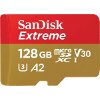 SANDISK SDSQXAA-128G-GN6MA EXTREME 128GB MICRO SDXC UHS-I V30 U3 A2 CLASS 10 + SD ADAPTER