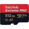 SANDISK SDSQXCD-512G-GN6MA EXTREME PRO 512GB MICRO SDHC U3 V30 A2 WITH ADAPTER