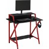 ΓΡΑΦΕΙΟ GAMING ΜΑΥΡΟ ΜΕ ΚΟΚΚΙΝΟ ΣΚΕΛΕΤΟ HM8774 95X48X89Υ ΕΚ.