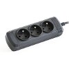 ARMAC ARCOLOR3 5M 3X FRENCH OUTLETS POWER STRIP BLACK