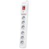 ARMAC MULTI M6 3M 6X FRENCH OUTLET SURGE PROTECTOR ΜΕ ΔΙΑΚΟΠΤΗ GREY