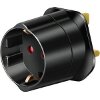 BRENNENSTUHL 1508533 TRAVEL PLUG GB TO DE