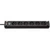 BRENNENSTUHL BREMOUNTA 6 FOLD BLACK 3M + SWITCH 1150650316