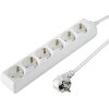 HAMA 121903 POWER STRIP 6-WAY 1.4M WHITE