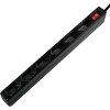 LOGILINK LPS232B SOCKET 6-WAY SLIM+SWITCH BLACK 1.5M
