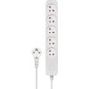 SAVIO LZ-10 SURGE PROTECTION POWER STRIP 5 SOCKETS 5M