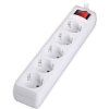 SONORA PSW501 POWER STRIP WITH 5 SOCKETS ON/OFF SWITCH 1.5M WHITE