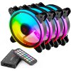 SAVIO FAN-01 SET OF ARGB FANS WITH CONTROLLER AND REMOTE CONTROL