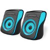 ESPERANZA EP140KB FLAMENCO 2.0 USB STEREO SPEAKERS BLACK/BLUE