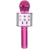FOREVER BMS-300 MICROPHONE WITH BLUETOOTH SPEAKER PINK