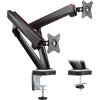 LOGILINK BP0092 DUAL MOUNT MONITOR 17''-32'' GAMING ALUMINUM W/HUB & LIGHTING