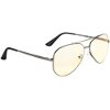 GAMING GLASSES GUNNAR MAVERICK GUNMETAL LIQUET SILVER