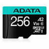ADATA AUSDX256GUI3V30SA2-RA1 PREMIER PRO 256GB MICRO SDXC U3 V30 A2 WITH ADAPTER