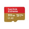 SANDISK SDSQXAV-512G-GN6MA EXTREME 512GB MICRO SDXC UHS-I U3 V39 A2 + SD ADAPTER
