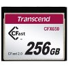 TRANSCEND TS256GCFX650 CFX650 256GB CFAST 2.0 COMPACT FLASH MLC NAND