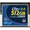 WISE WI-CFAST-5120 3500X BLUE 512GB CFAST 2.0 MEMORY CARD