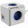 ALLOCACOC POWERCUBE ORIGINAL USB BLUE 4 ΠΡΙΖΕΣ + 2 USB