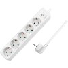 LOGILINK LPS246 SOCKET OUTLET 5-WAY WITH SWITCH 1.5M WHITE