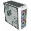 CASE COOLERMASTER HAF 500 MIDI-TOWER ARGB WHITE TEMPERED GLASS