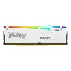 RAM KINGSTON KF552C36BWEA-16 FURY BEAST WHITE RGB 16GB DDR5 5200MHZ AMD EXPO CERTIFIED