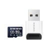 SAMSUNG MB-MY128SB/WW PRO ULTIMATE 128GB MICRO SDXC UHS-I U3 V30 A2 + USB READER