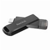 SANDISK SDIX70N-256G-GN6NE IXPAND LUXE 256GB USB 3.0 TYPE-C AND LIGHTNING FLASH DRIVE