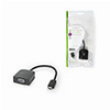 NEDIS CCGP64852BK02 USB ADAPTER USB 3.2 GEN 1 USB TYPE-C MALE VGA FEMALE 5GBPS 0.20M POLYBAG