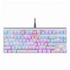 ΠΛΗΚΤΡΟΛΟΓΙΟ MOTOSPEED CK101 RGB MECHANICAL GAMING KEYBOARD WHITE RED SWITCH