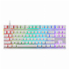 ΠΛΗΚΤΡΟΛΟΓΙΟ MOTOSPEED K82 RGB MECHANICAL GAMING KEYBOARD WHITE RED SWITCH