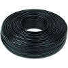 CABLEXPERT TC1000S-100M-B FLAT TELEPHONE CABLE STRANDED WIRE 100M BLACK
