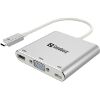 SANDBERG 136-01 USB-C MINI DOCK VGA+USB