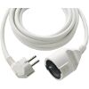 REV PROTECTIVE CONTACT PLUG AND COUPLING ΠΡΟΕΚΤΑΣΗ 5M WHITE