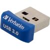 VERBATIM 98711 64GB STORE'N'STAY NANO USB 3.0 FLASH DRIVE BLUE