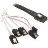 SILVERSTONE SST-CPS03 MINI-SAS TO SATA CABLE 50CM