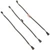 NOCTUA NA-SEC2 EXTENSIONS CABLE SET FOR 3-PIN FAN SLEEVED 30CM