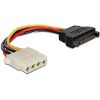 GEMBIRD CC-SATA-PS-M SATA MALE TO MOLEX FEMALE POWER CABLE 0.15M