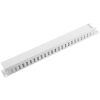 LANBERG CABLE MANAGEMENT PANEL TYPE A 19'' 1U GREY