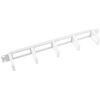 LANBERG CABLE MANAGEMENT PANEL TYPE B 19'' 1U GREY