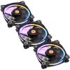 THERMALTAKE RIING 12 LED RGB 256 COLORS HIGH STATIC PRESSURE LED RADIATOR 120MM FAN (3-PACK)