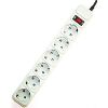 GEMBIRD SPG6-B-10C POWER CUBE SURGE PROTECTOR 6 SOCKETS 3M WHITE ΜΕ ΔΙΑΚΟΠΤΗ