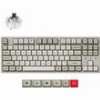 KEYCHRON C1 PRO (C1PX-M3) QMK/VIA MECHANICAL BROWN SW. - 8K POLLING RATE HOT SWAP. 80% US RETRO RGB