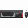 YESIDO KB43 WIRELESS KEYBOARD AND MOUSE COMBO BLACK