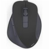 HAMA 173081 WM-500 WIRELESS MOUSE, ERGONOM., 6 BUTTONS, W/O CLICK NOISE, BATTERY, BLK