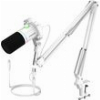 MAONO PD200XS DYNAMIC MICROPHONE WITH STAND WHITE