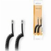 NEDIS TCGB90100BK20 TELECOM CABLE RJ10 MALE - RJ10 MALE 2.00M BLACK