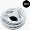 LAMTECH EXTENSION CORD WITH CHILDREN PROTECTION 10M WHITE LAM980312